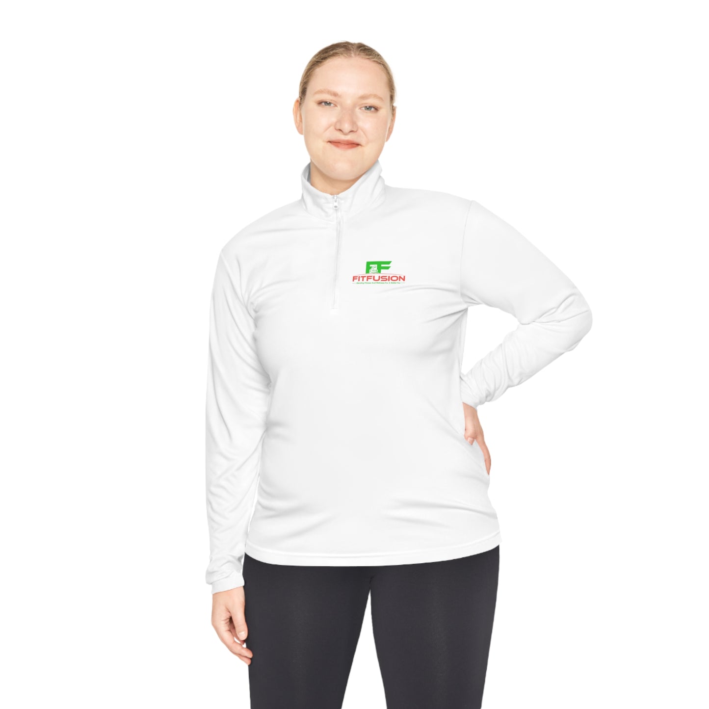 Fit Fusion Warm Up Unisex Quarter-Zip Pullover