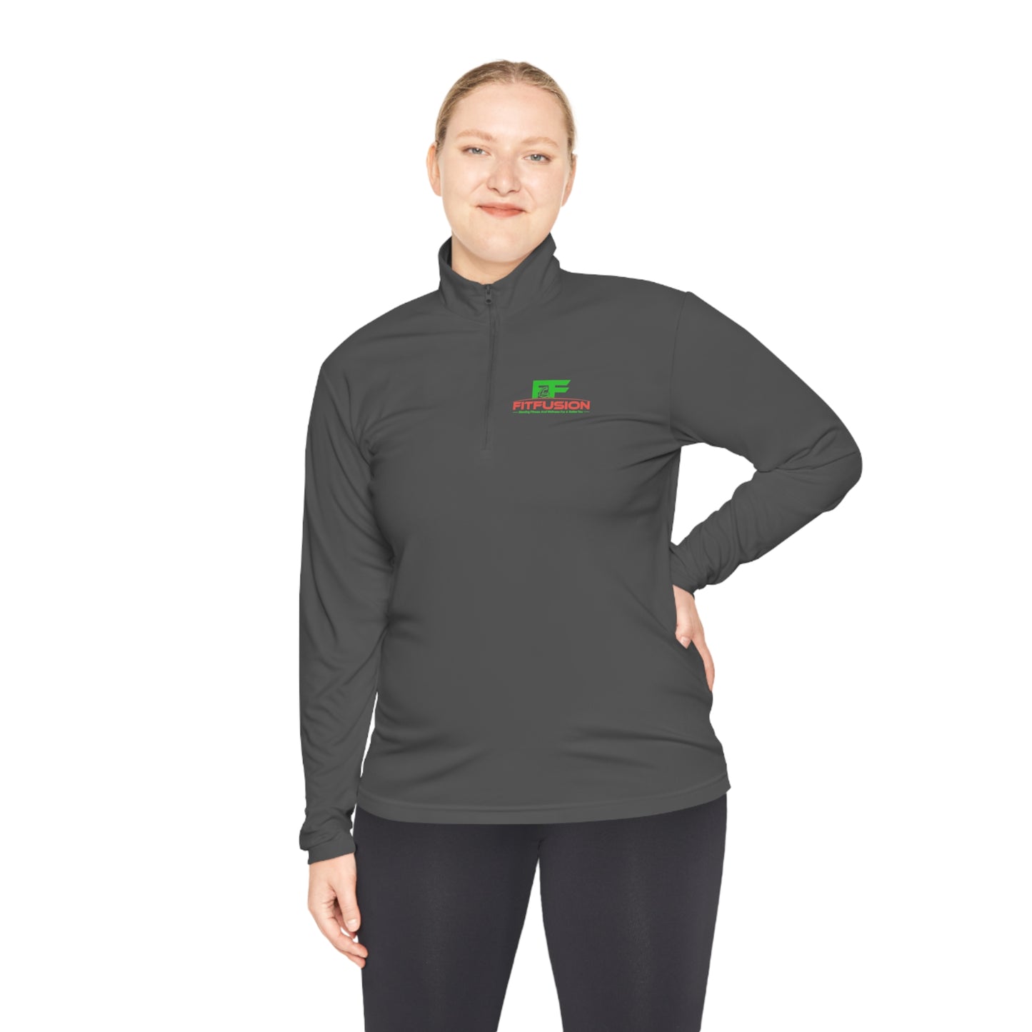 Fit Fusion Warm Up Unisex Quarter-Zip Pullover