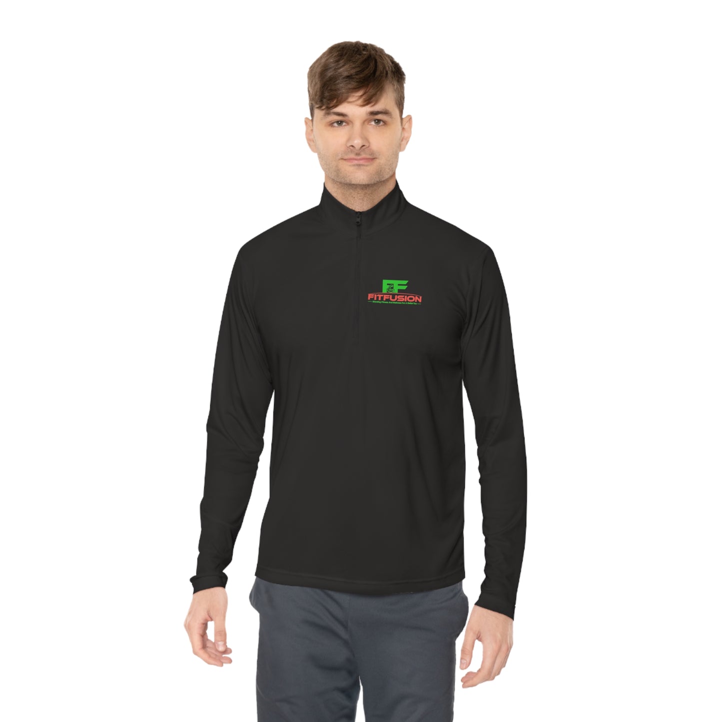 Fit Fusion Warm Up Unisex Quarter-Zip Pullover