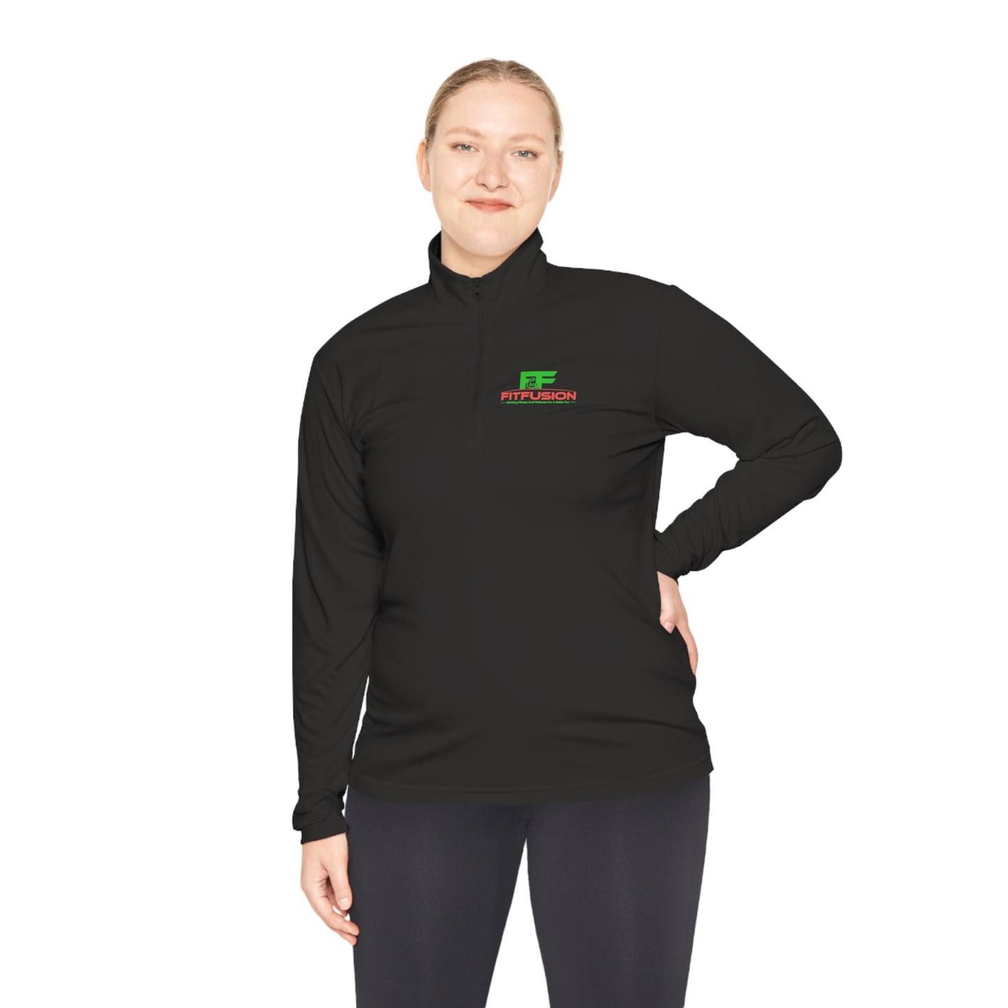 Fit Fusion Warm Up Unisex Quarter-Zip Pullover