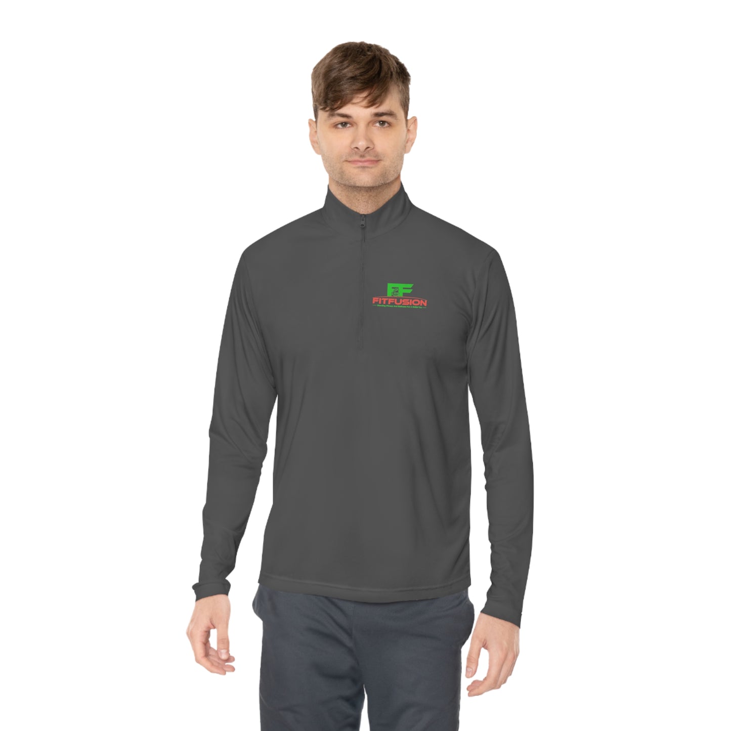 Fit Fusion Warm Up Unisex Quarter-Zip Pullover