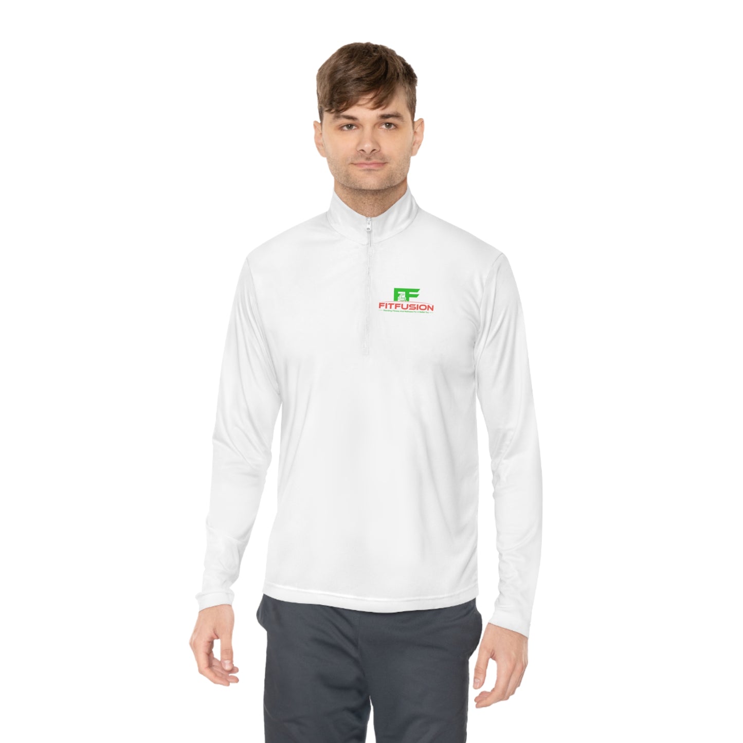 Fit Fusion Warm Up Unisex Quarter-Zip Pullover